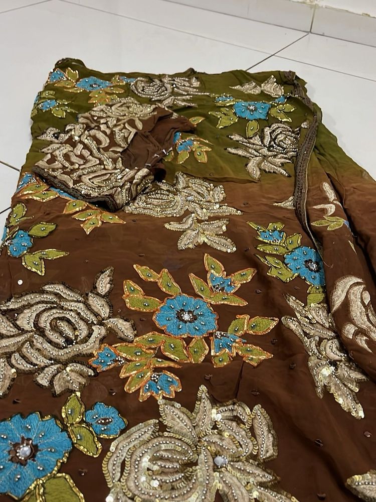 Hand worked Designer Dress