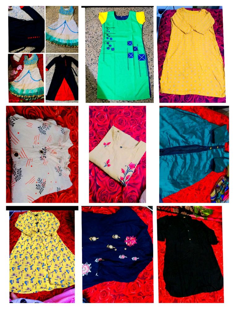 💕🎉 combo 15 All Dress  Pack Beautiful 🎉
