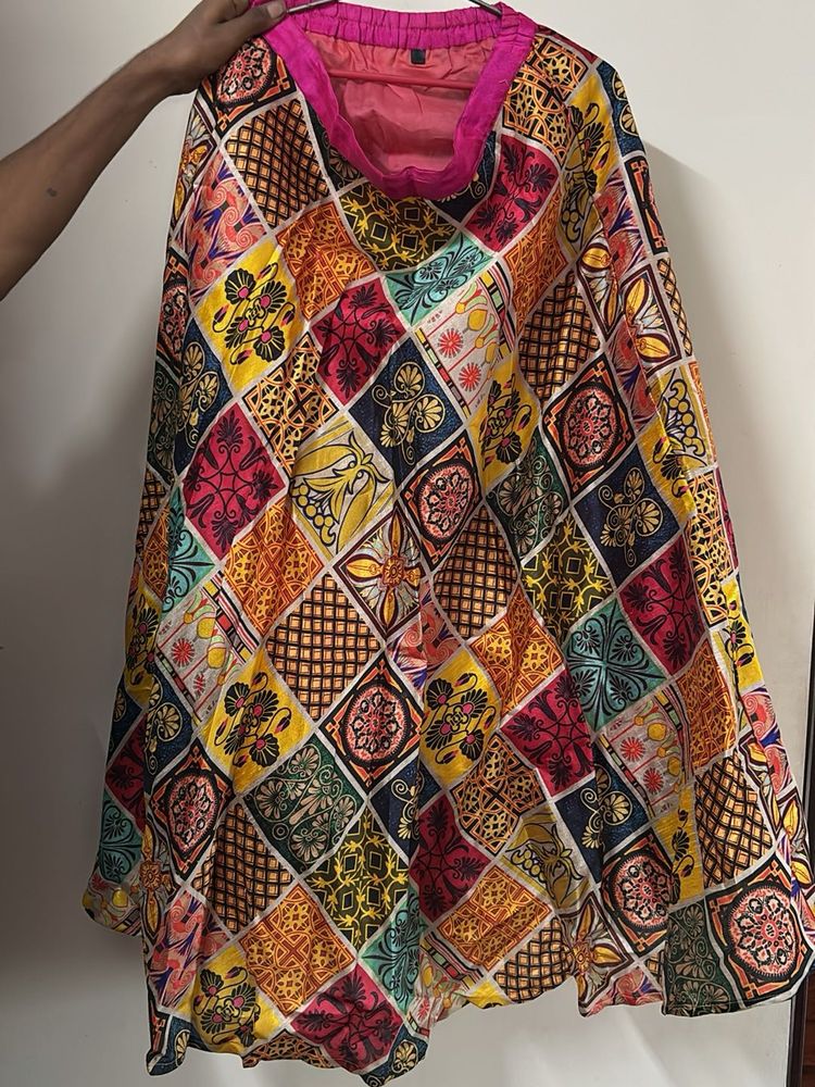Colorful Ethnic Skirt