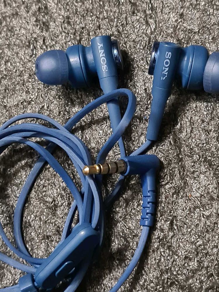 Sony Blue Headphones