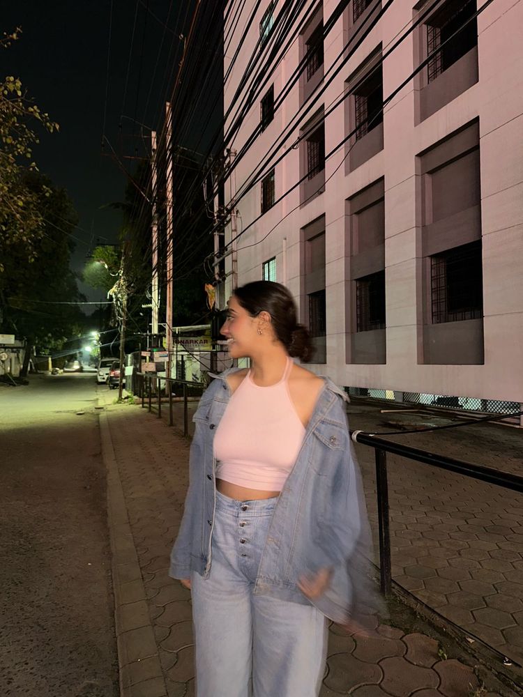 Denim Aesthetic Outfit Full With Top