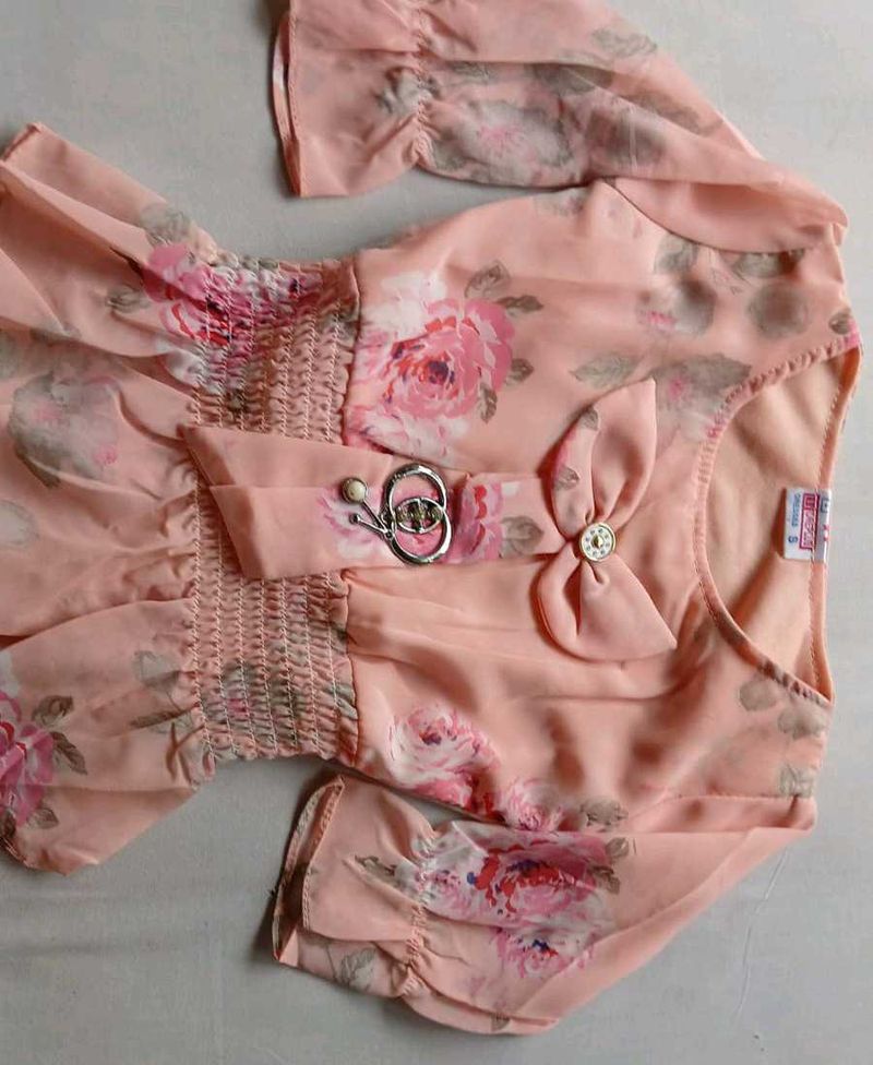 Peach Baby Tops