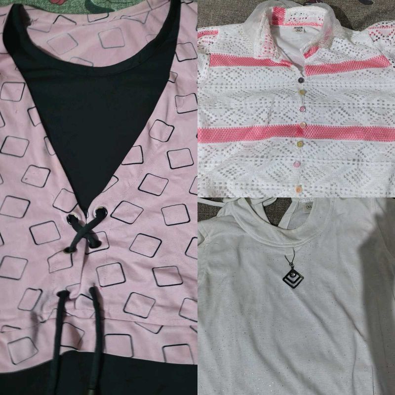 Mixed Tops Bundle - Size S