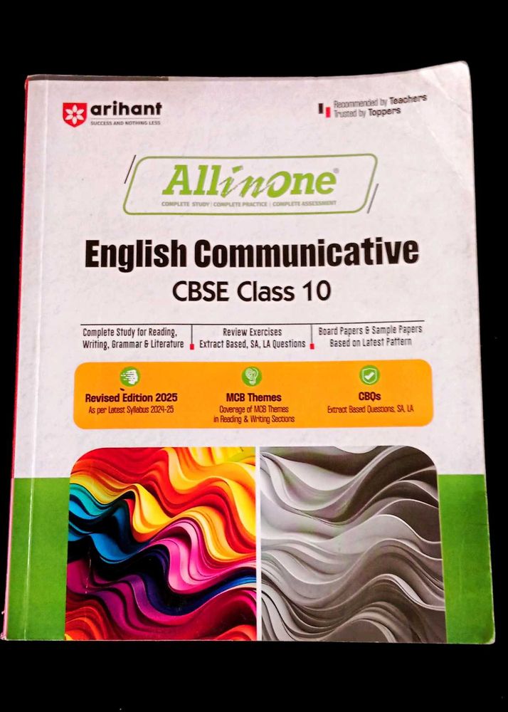 CBSE Class 10 English Communicative Textbook