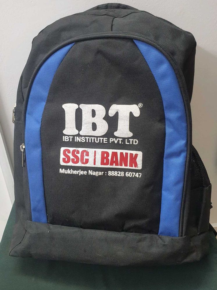 IBT Institute black Backpack