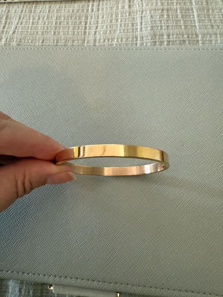 Gold Bangle Bracelet