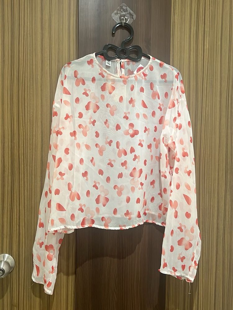 Floral Print Top