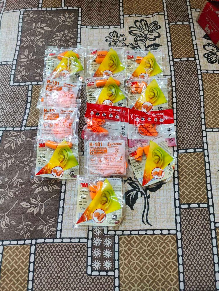3M, Venus  1100 Ear Plug Un-Corded
