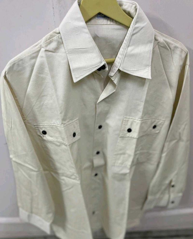 Classic Off-White Shirt