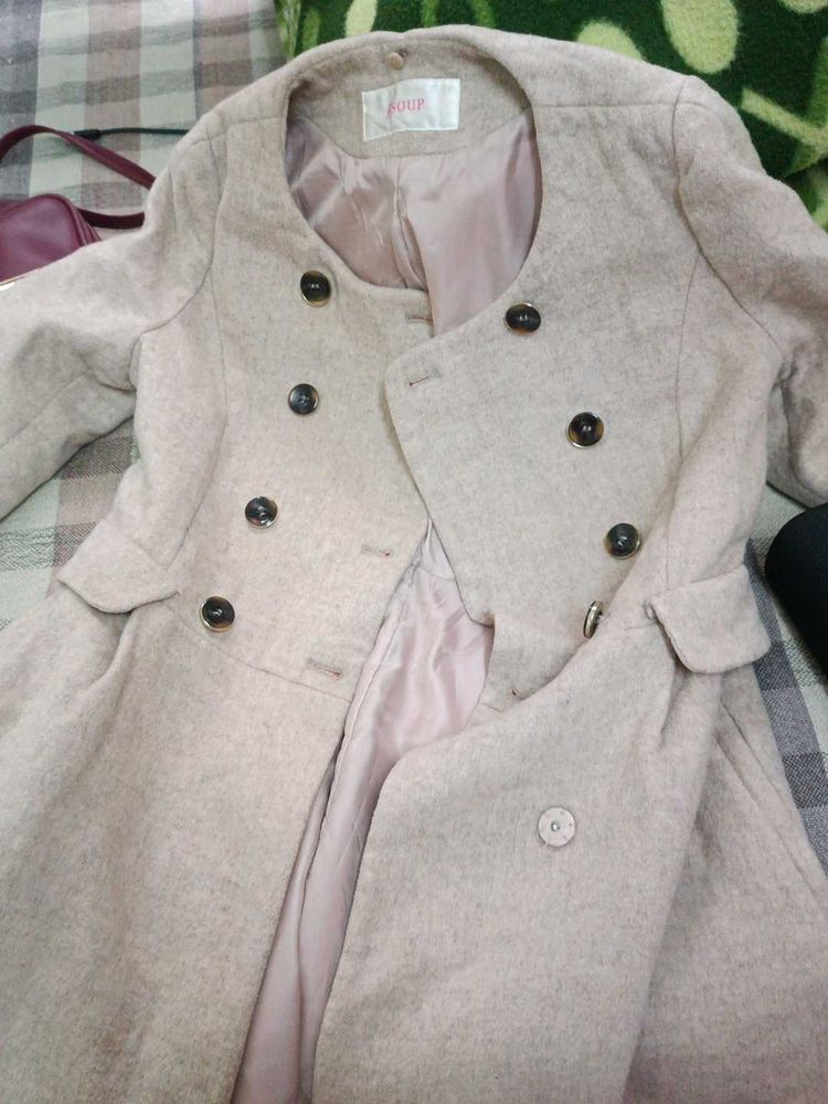 cream colour jacket