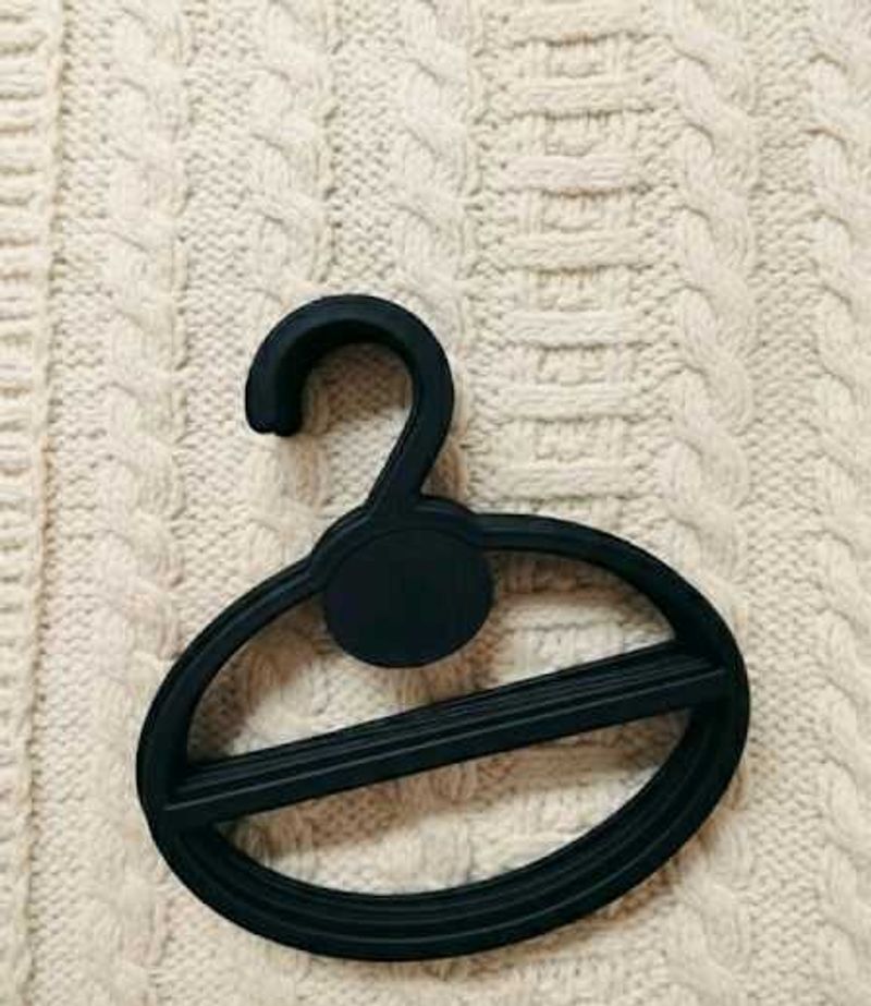 Versatile Scarf &amp; Tie Hanger Set - 8 Pcs