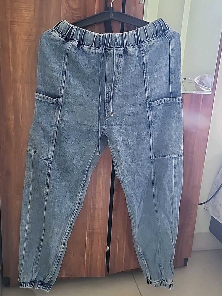 Denim Joggers