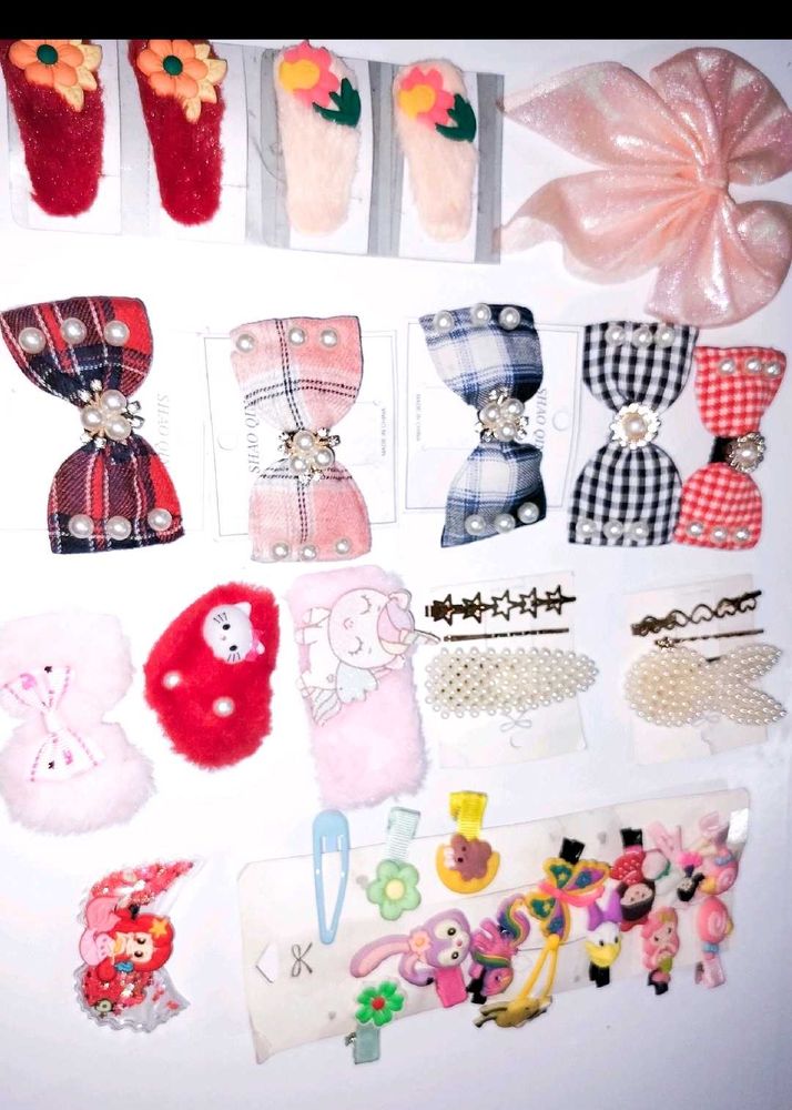 Cute Hair Clip Bundle