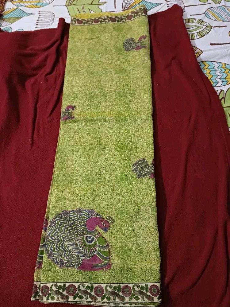 Peacock Light Weight Saree