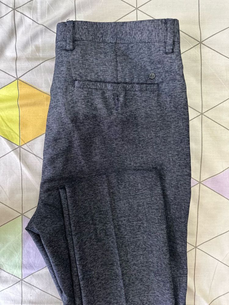 Arrow Grey Formal Trousers