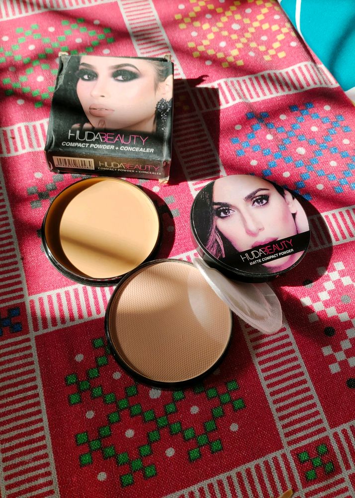 Huda Beauty Compact+ Concealer Powder Only 1 Left