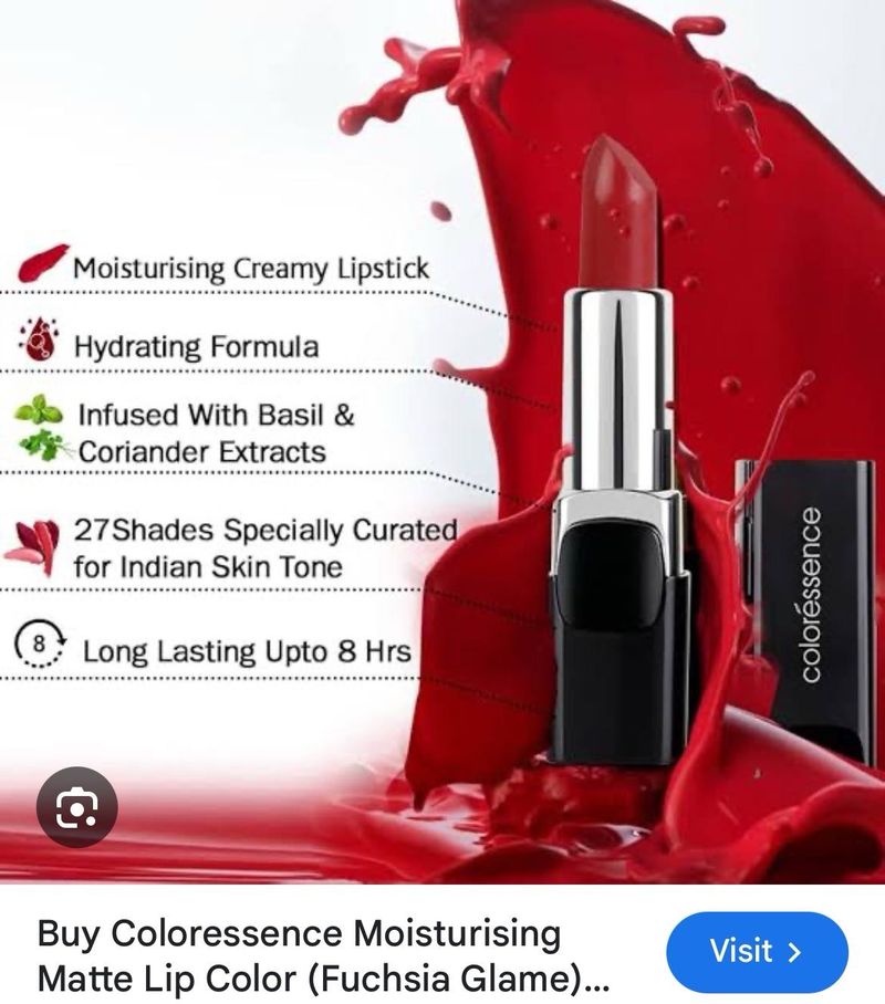 Coloressence Fuchsia Glame Lipstick