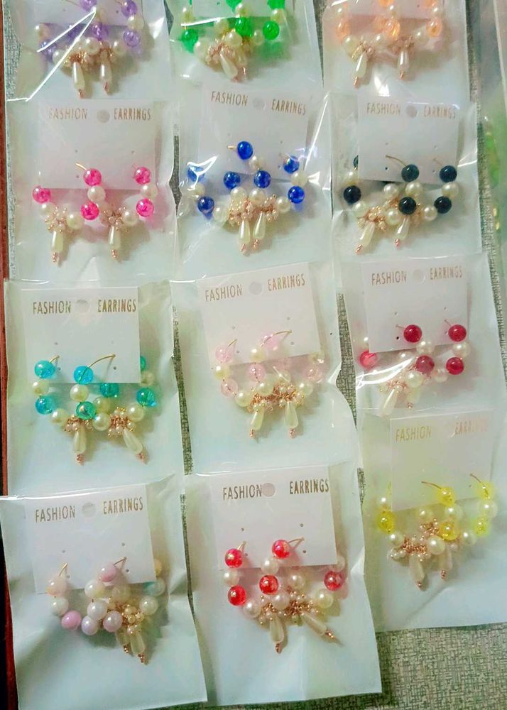 Earrings New Collection All Colour Available Hai