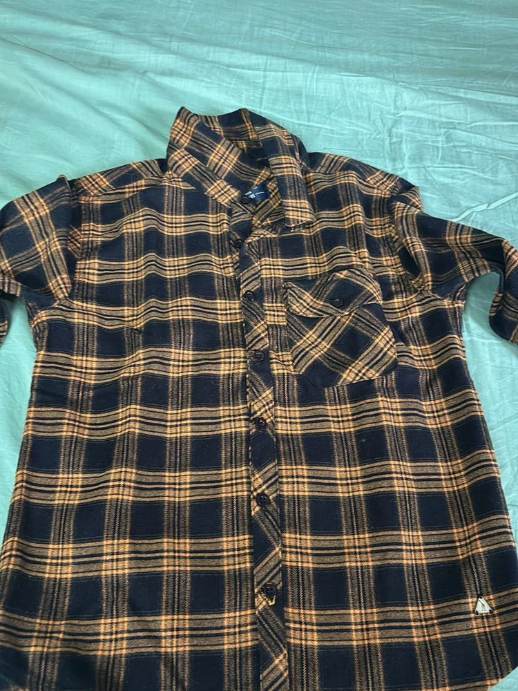 Plaid Flannel Shirt
