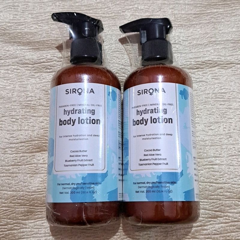Sirona Body Lotion Pack Of 2
