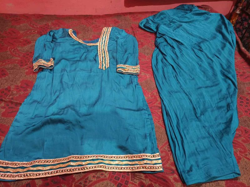 Party Wear Punjabi Suit Salwar Set