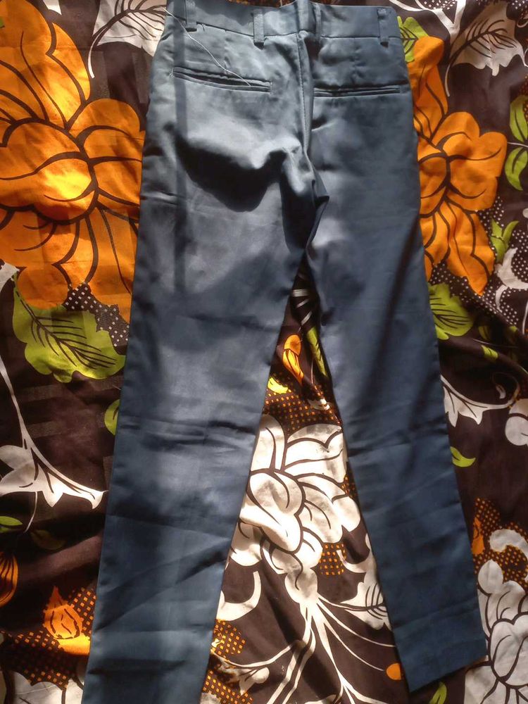 Blue Formal Pants