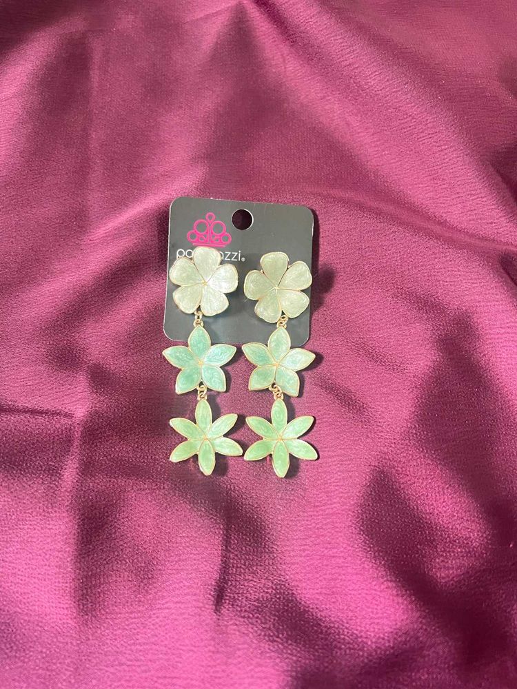 Floral Drop Earrings