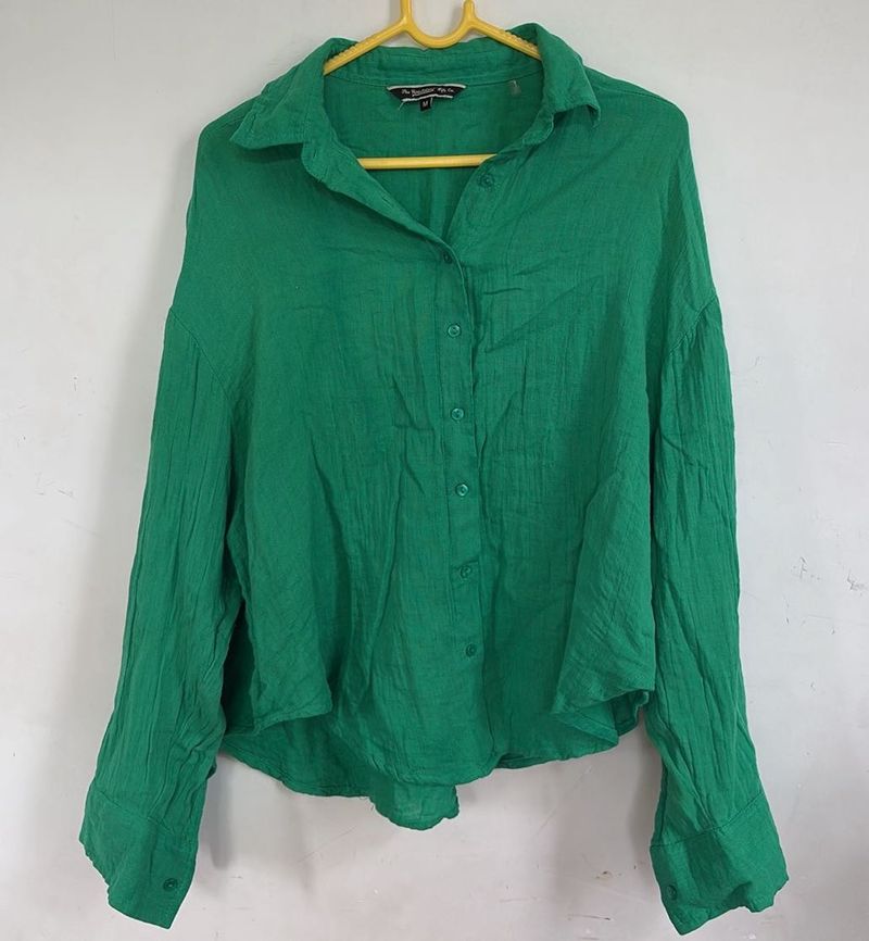 Oversized crinkled Shirt