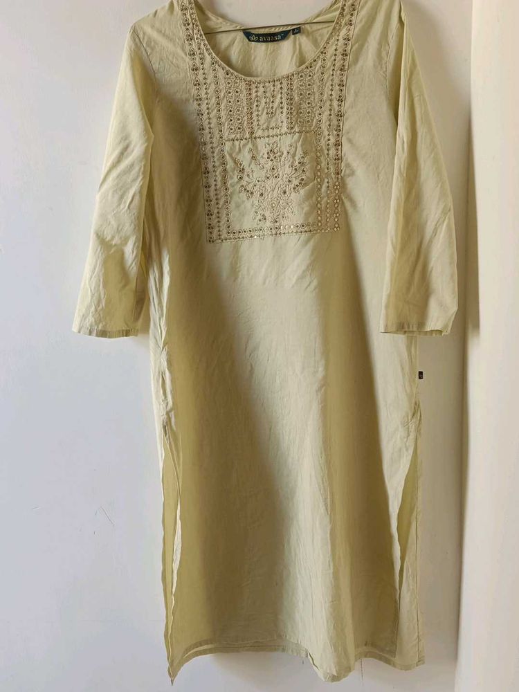 Elegant Embroidered Kurta