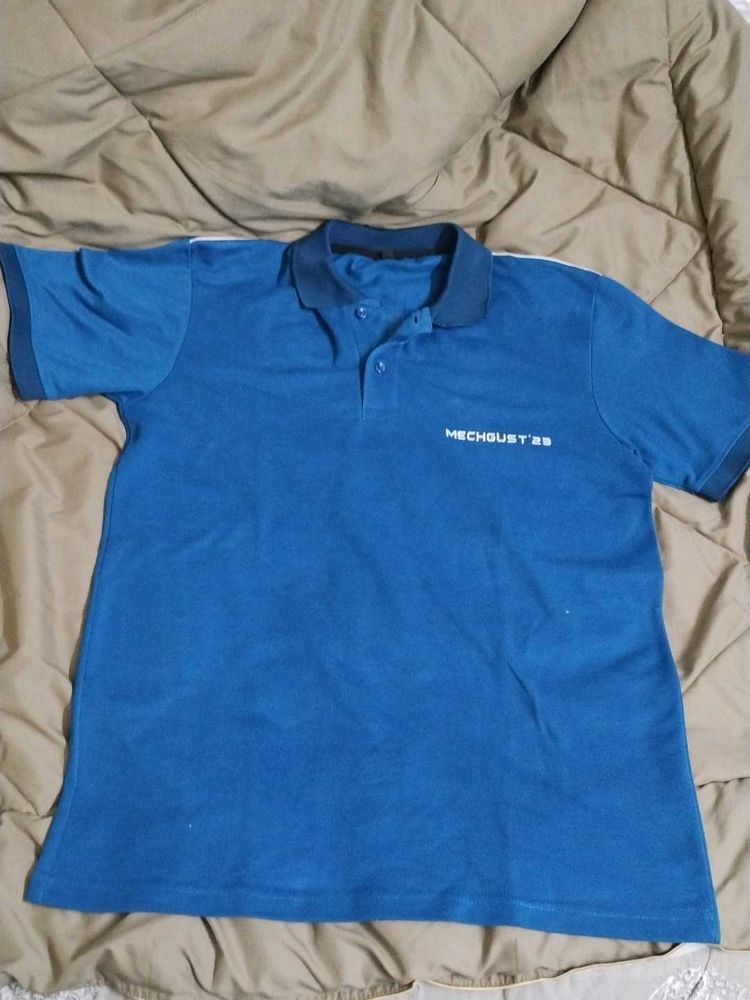 Blue Polo T-Shirt