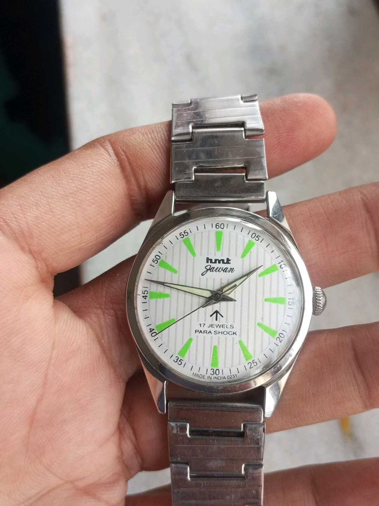 HMT Jawan Military Orignal Winding Mens Watch