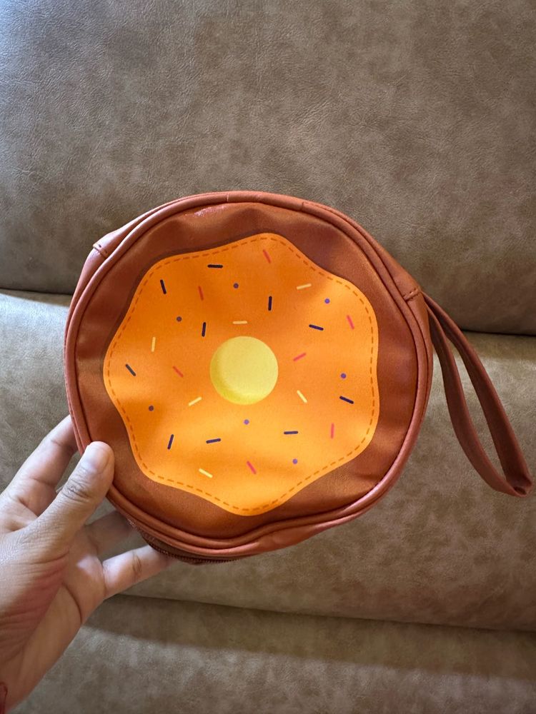 Donut Cosmetic Pouch