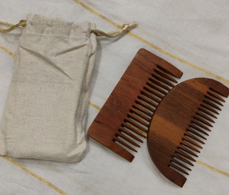 Neem Comb Set Of 2