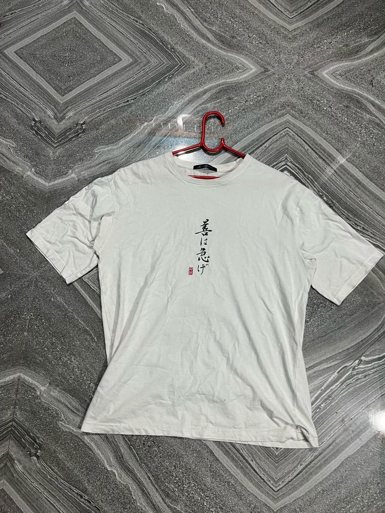White Graphic T-Shirt