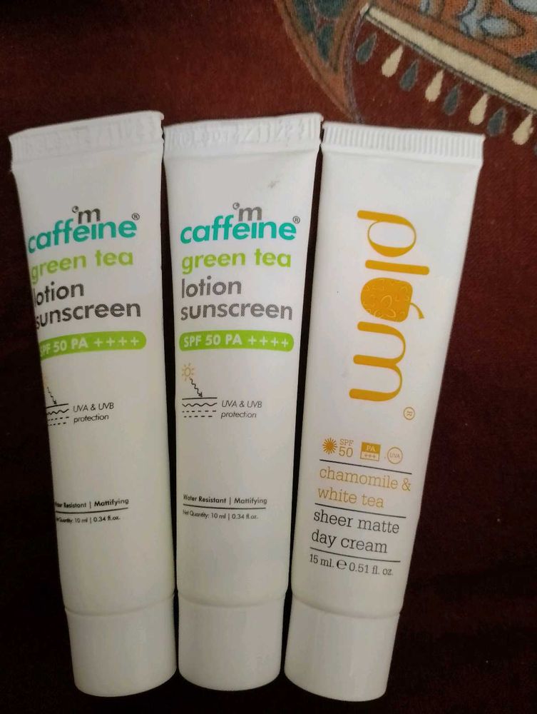 Sunscreen Plum &amp; Mcaffeine