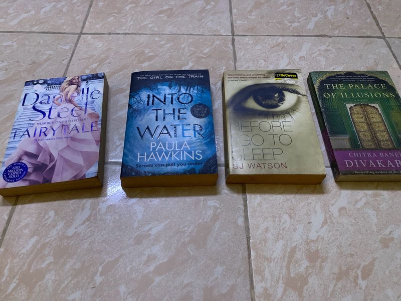 Set Of 4 Books By Different Authors