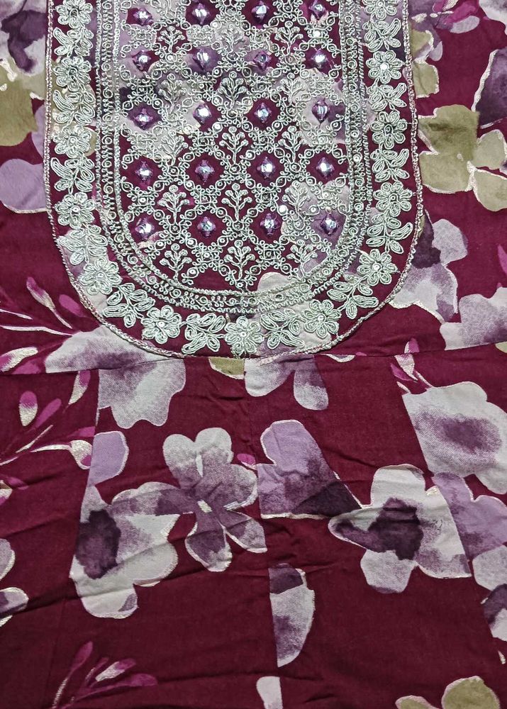 Floral Print Kurta