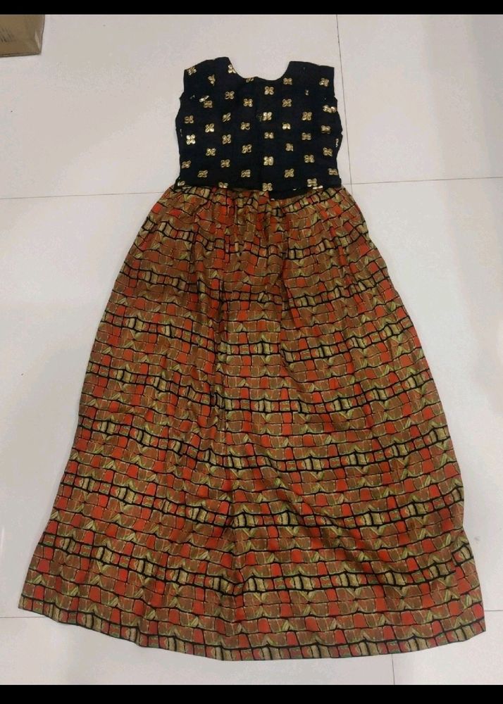 Colourfull Girls&#39; Sleeveless Frock