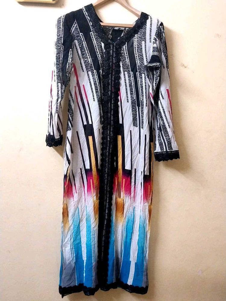 Colorful Abstract Print kurta