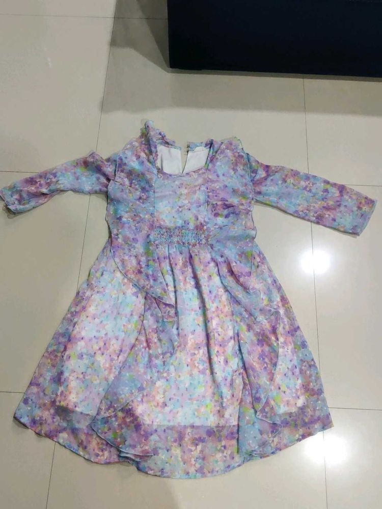 Floral Print Mini Dress