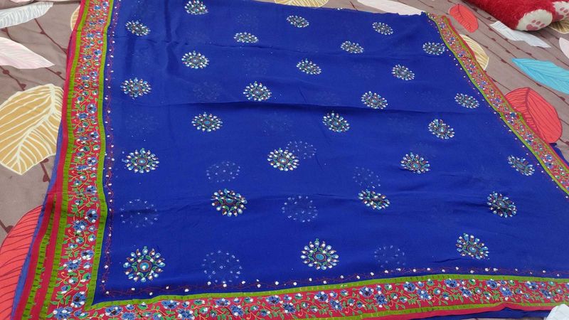 Pure Georgette Saree