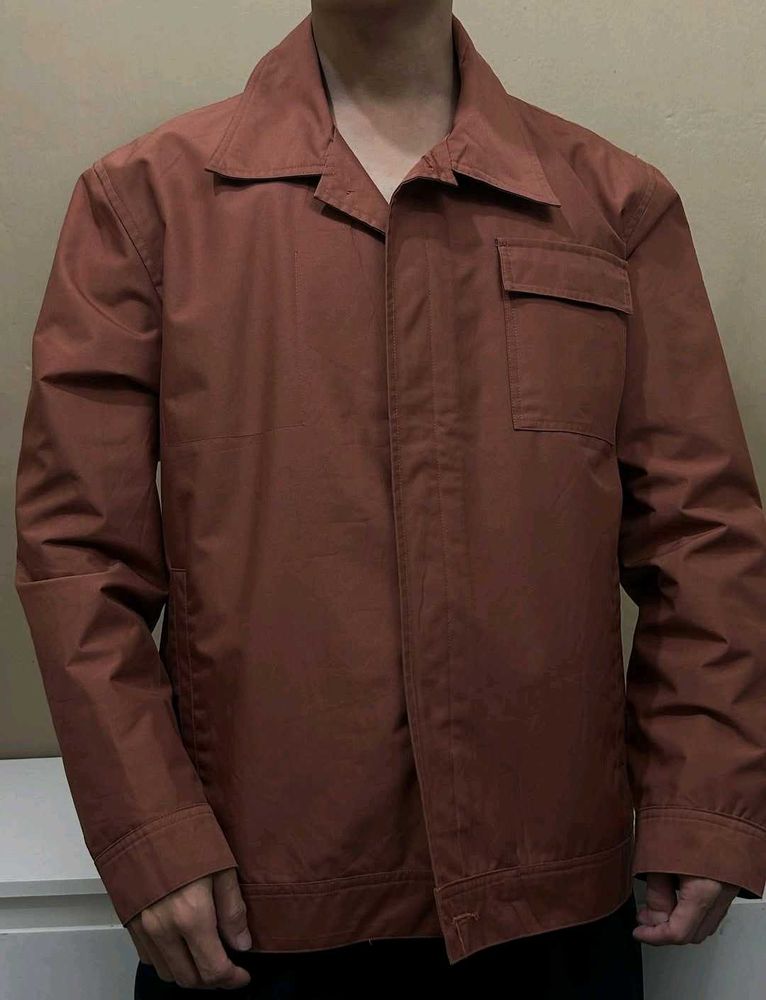 Rust Colored Casual Jacket