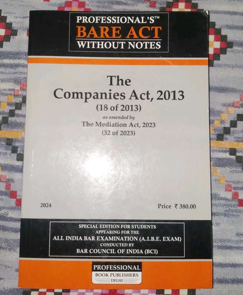 The Companies Act 2013