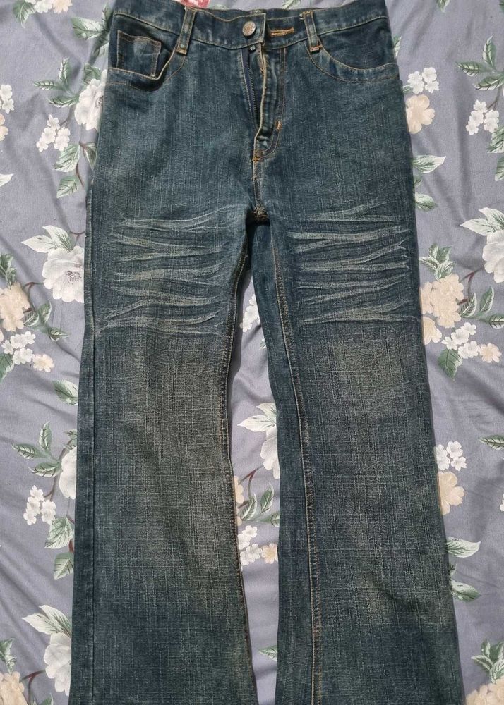 Vintage Blue Denim Jeans