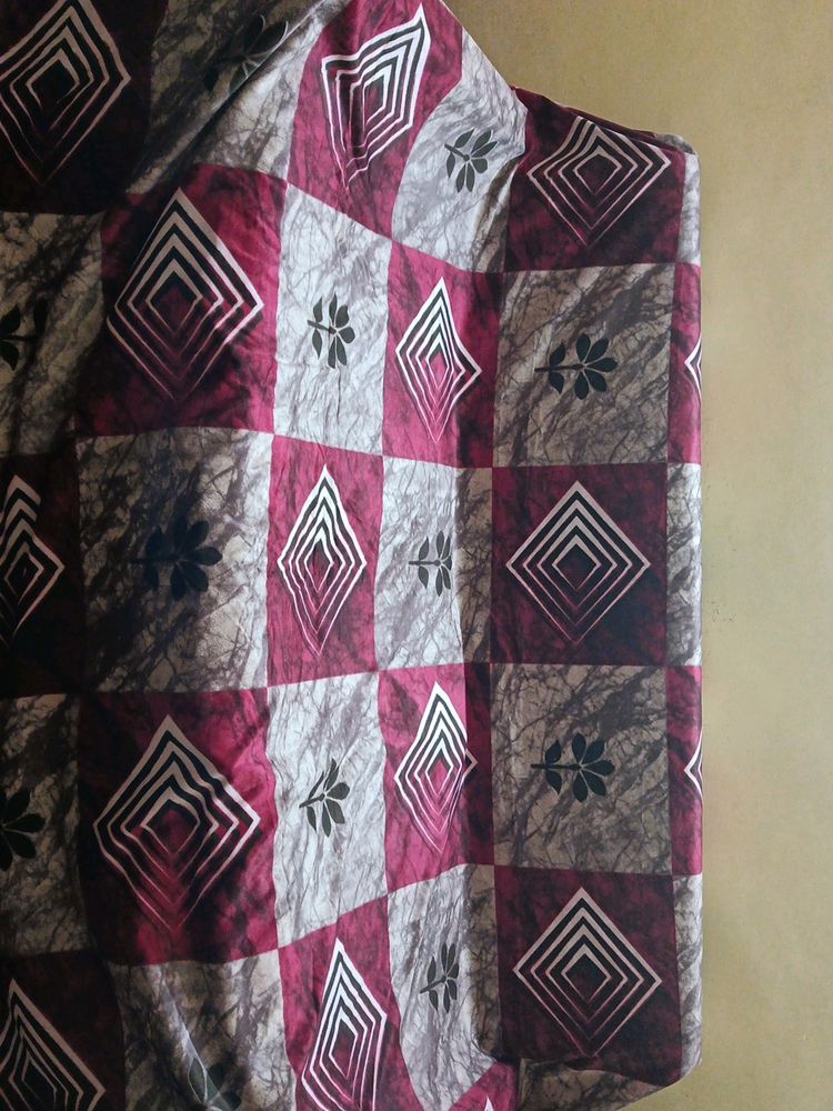 Unused Soft Warm Woolen Double Bedsheet