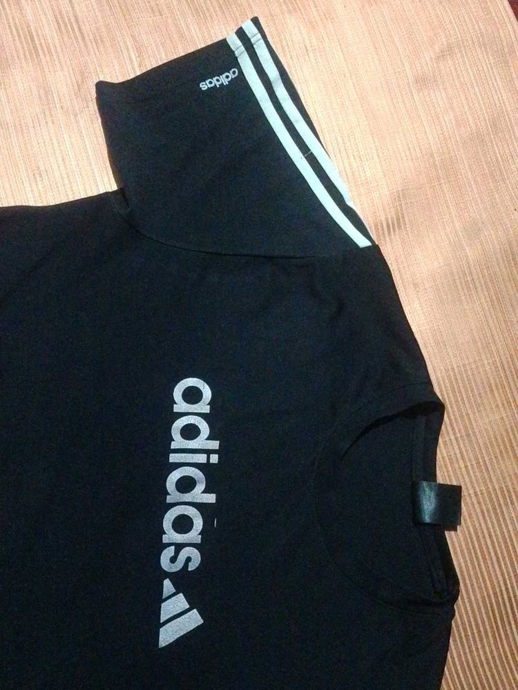 Adidas Black T-Shirt