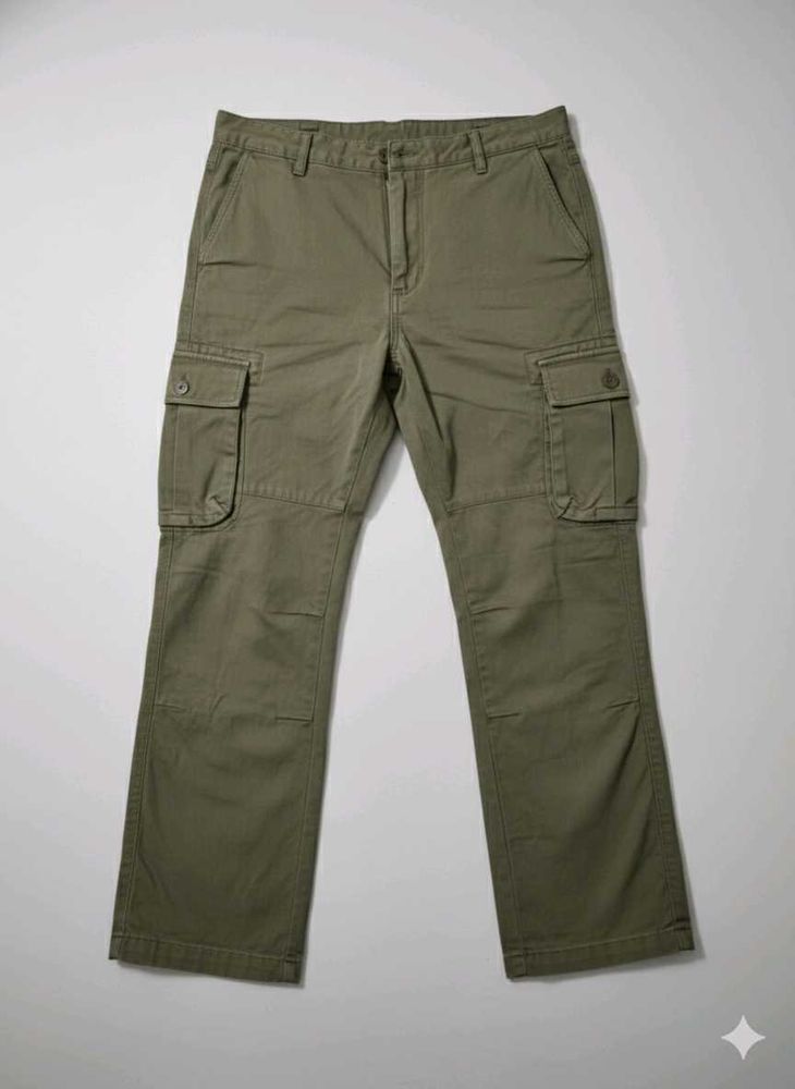 Olive Green Cargo Pants