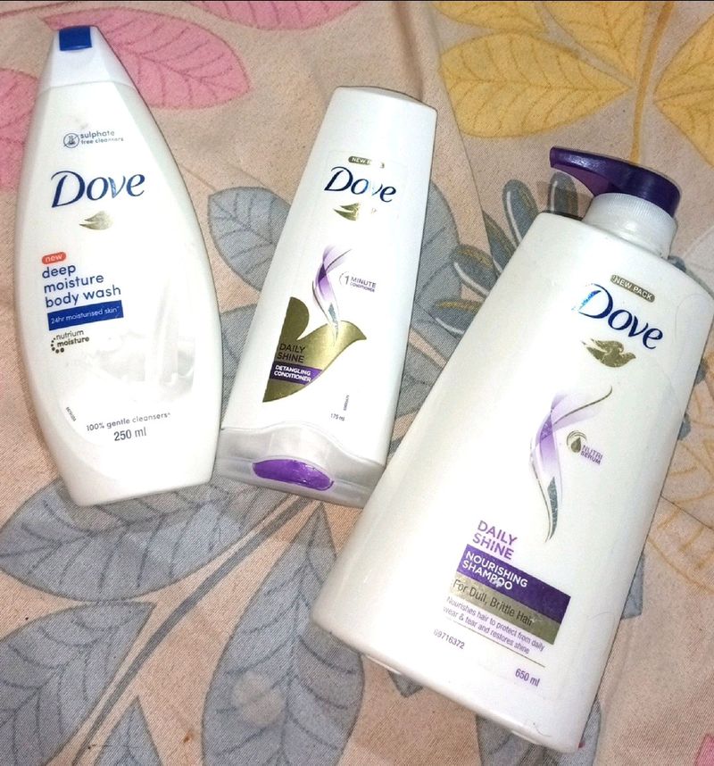 1 Day Offer In Coins DOVE SHAMPOO CONDITIONER BODY