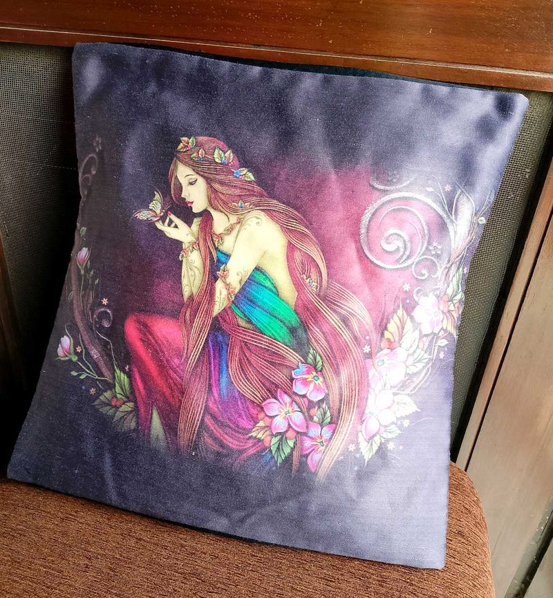 Floral Cushion Cover