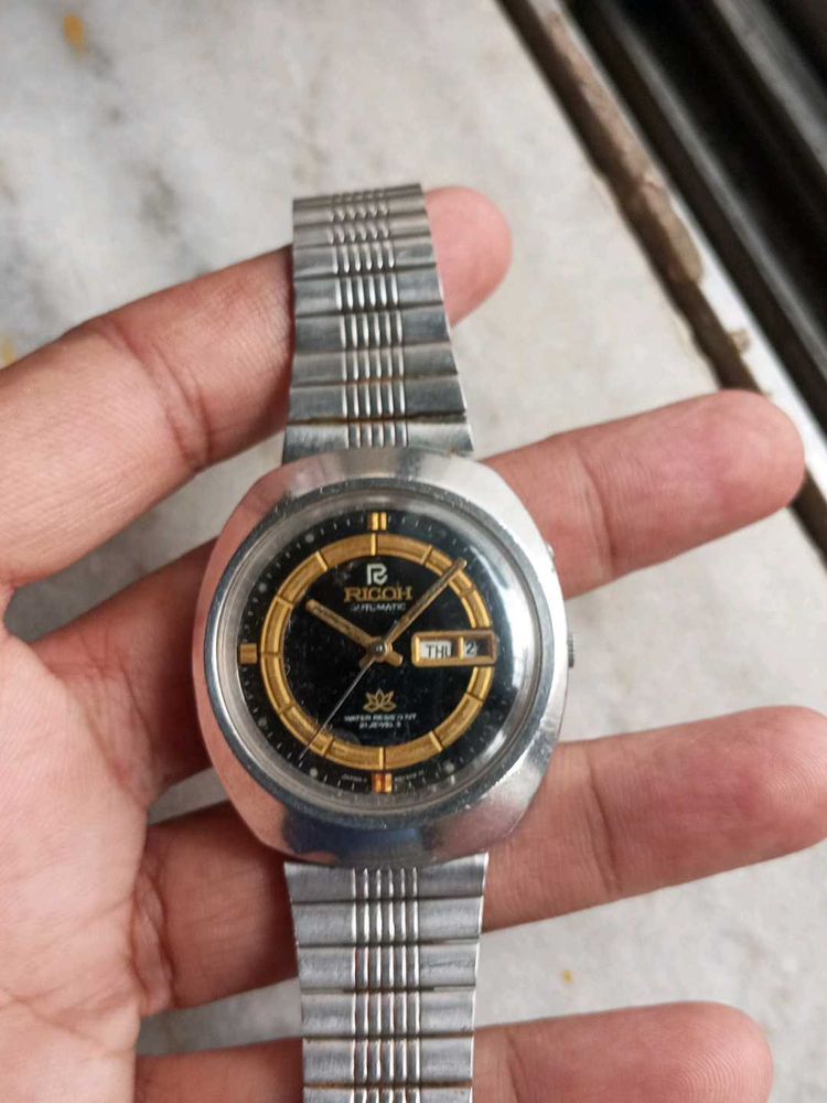 Ricoh Automatic 21 Jewels  japan mens Watch
